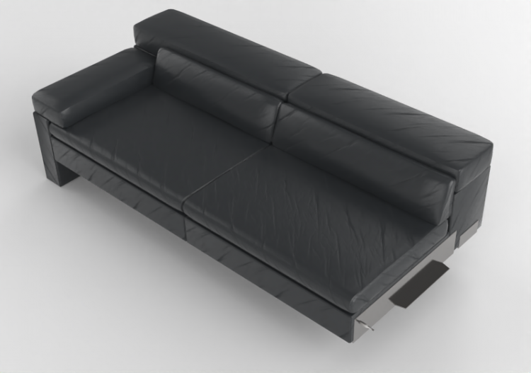 3D Sofa - Leather sofa - Jori - Shiva - BS204L - ACCA...