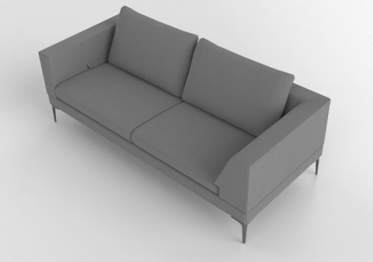 Poltronas y Sofás 3D - Sofá de tejido - Jori - Tigra...