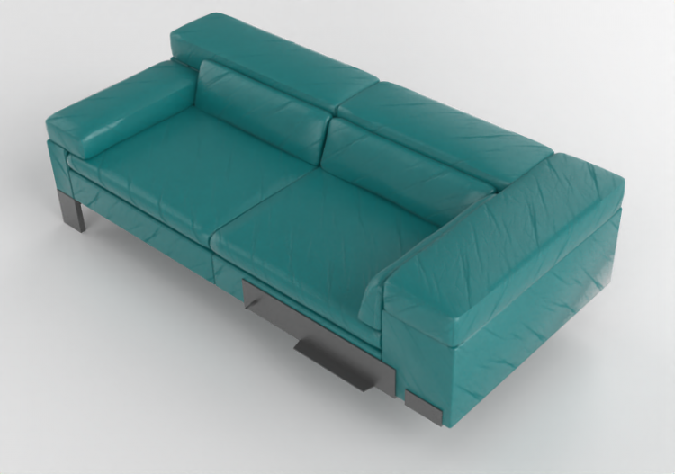 Divans 3D - Canapé en cuir - Jori - Shiva - CS207L - ACCA...