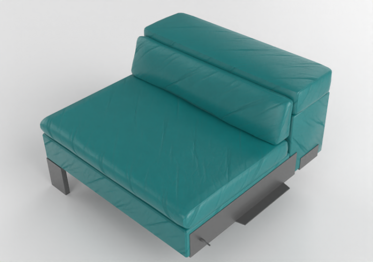 Poltronas y Sofás 3D - Sofá de piel - Jori - Shiva - BS096L...