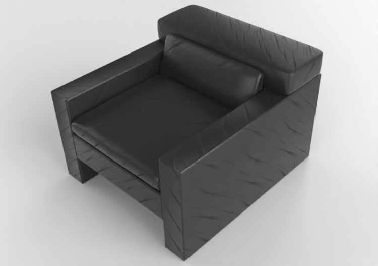 3D Sessel und Sofas - Ledersessel - Jori - Shiva - AC85 -...