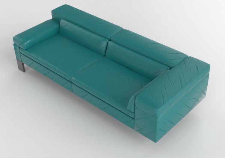 3D Sofa - Leather sofa - Jori - Shiva - CS236L - ACCA...