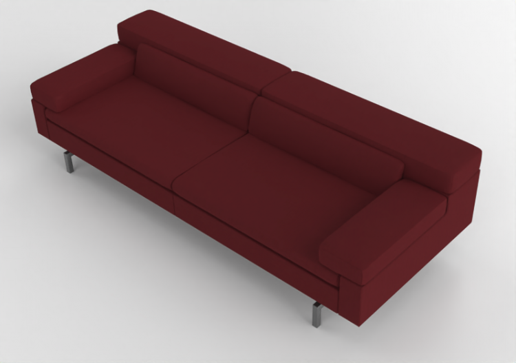 3D Sessel und Sofas - Stoffsofa - Jori - Shiva - S08XXM -...
