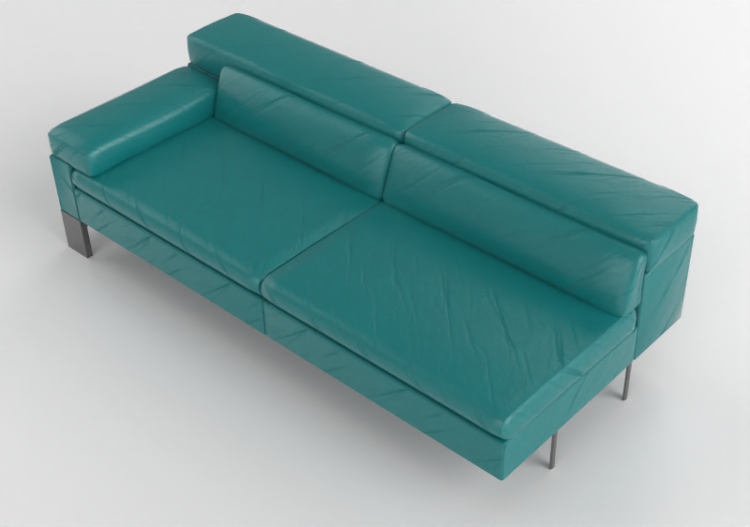 3D Sofa - Leather sofa - Jori - Shiva - BS209L - ACCA...