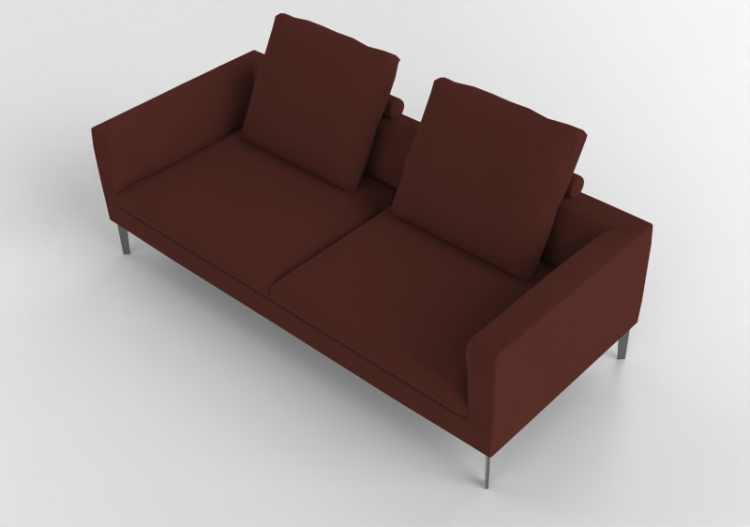 Poltronas y Sofás 3D - Sofá de piel - Jori - Oryx - SO215 -...