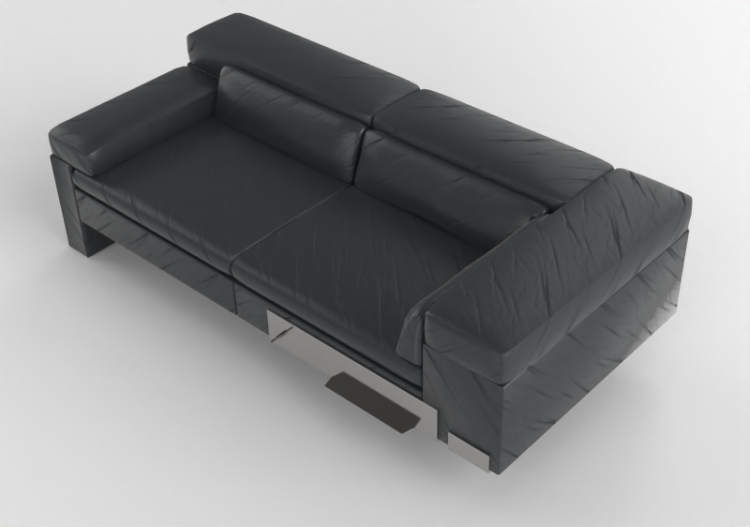 3D Sofa - Leather sofa - Jori - Shiva - CS207L - ACCA...