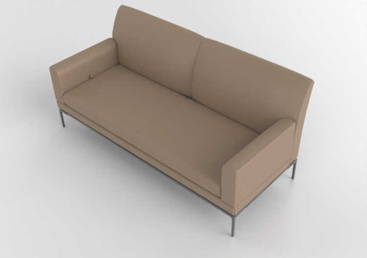 3D Sofa - Leather sofa - Jori - Glove Pure - SO190 - ACCA...