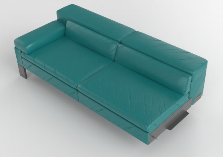 3D Sofa - Leather sofa - Jori - Shiva - BS204L - ACCA...