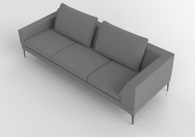 Divani 3D - Divano in tessuto - Jori - Tigra Landscape -...