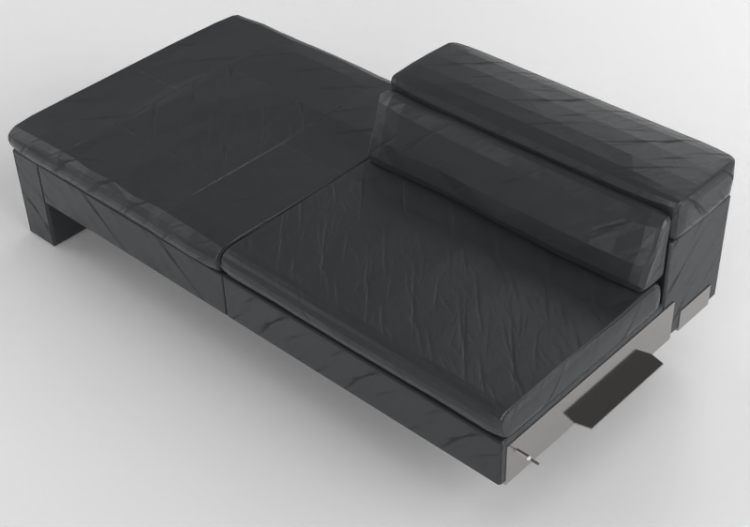 Chairs and Sofas 3D - Leather sofa - Jori - Shiva - BS192L...