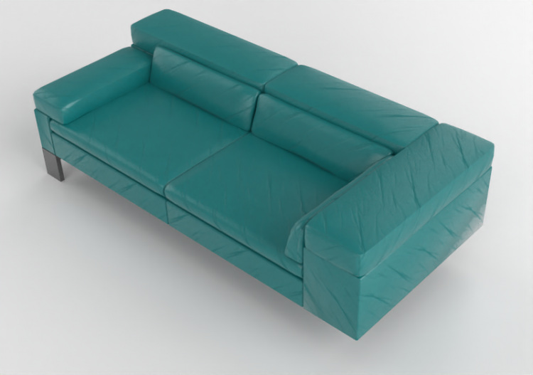 3D Sofa - Leather sofa - Jori - Shiva - CS212L - ACCA...