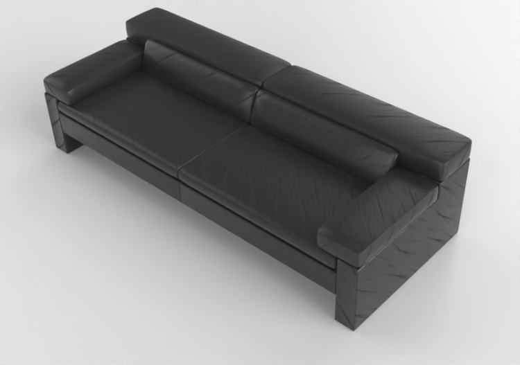 Divani 3D - Divano in pelle - Jori - Shiva - SO240 - ACCA...