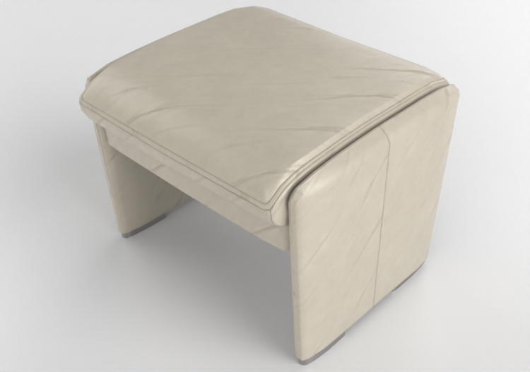 Divani 3D - Pouf in pelle - Jori - Indy Jr - F052060 - ACCA...