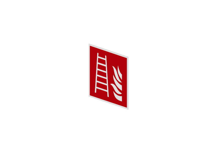 Fire escape ladder - F003 - ACCA software Fire escape ladder - F003 - ACCA software