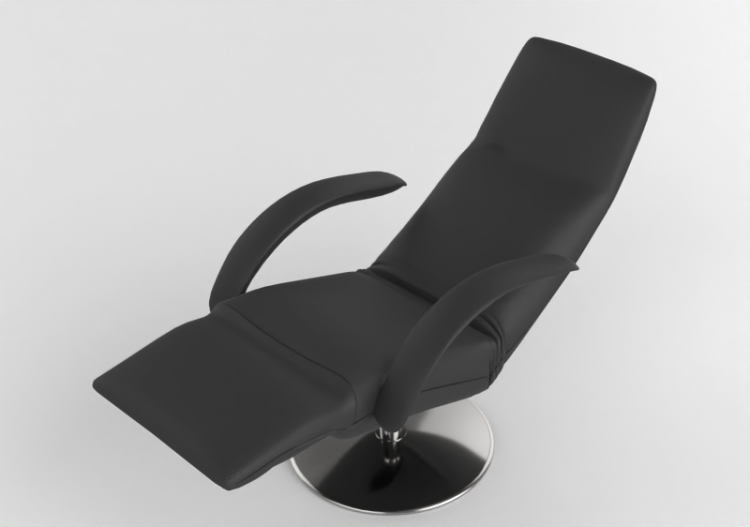 BIM Objects Free Download! Chairs and Sofas 3D Leather Armchair