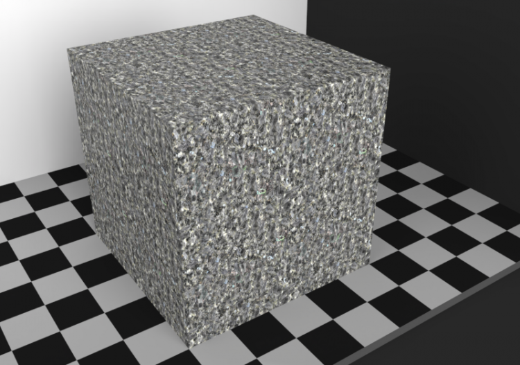 Texture granito - Labradorite blu - ACCA software