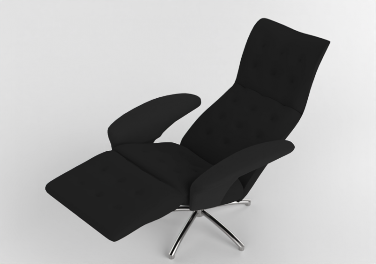 3D Sofa - Leather Armchair - Jori - Square - MOMA CA5BTSB -...