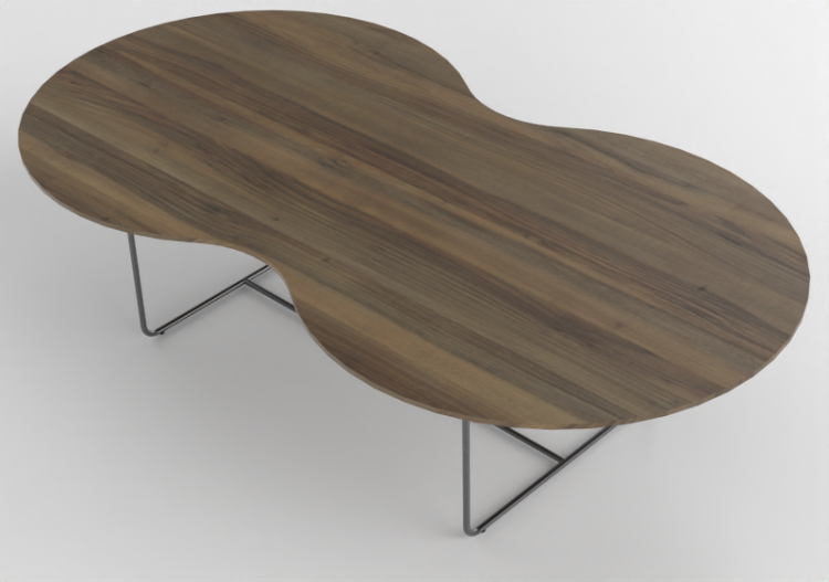 3D Tables - Wood Table - Jori - Laura - TE130 - ACCA...