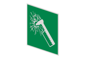 Windbreaker emergency hammer - E025