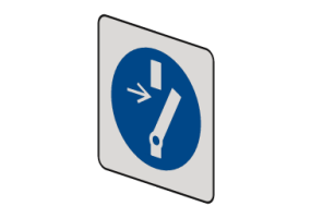 D&eacute;brancher avant d'effectuer une activit&eacute; de maintenance ou une r&eacute;paration - M021