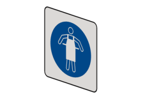 Use avental de prote&ccedil;&atilde;o - M026