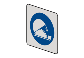 Use the adjustable circular saw blade protector - M031
