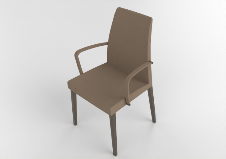 3D Chairs - Fabric chair - Jori - Perla - CHAOACBSLCB -...