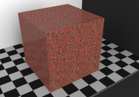Texture granit - Rouge afrique
