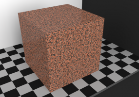 Texture granit - Rouge balmoral