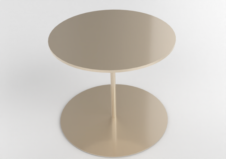 3D Tables - Metal Table - Cappellini - Gong Terrazzo - GG1T...