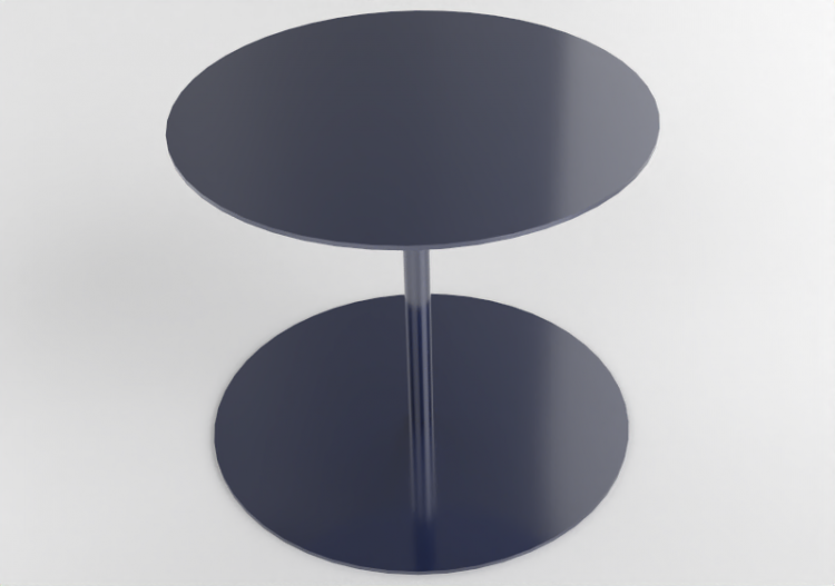 3D Tables - Metal Table - Cappellini - Gong Lux - GG1G -...