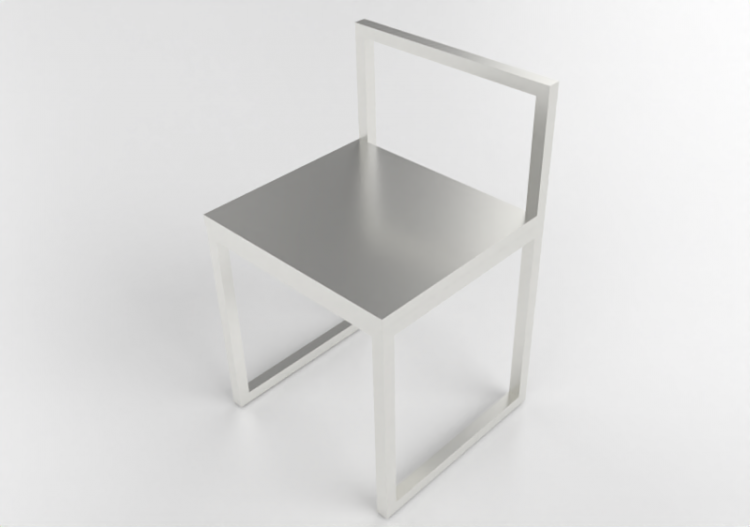 Cadeira 3D - Cadeira de metal - Cappellini - Fronzoni64 -...