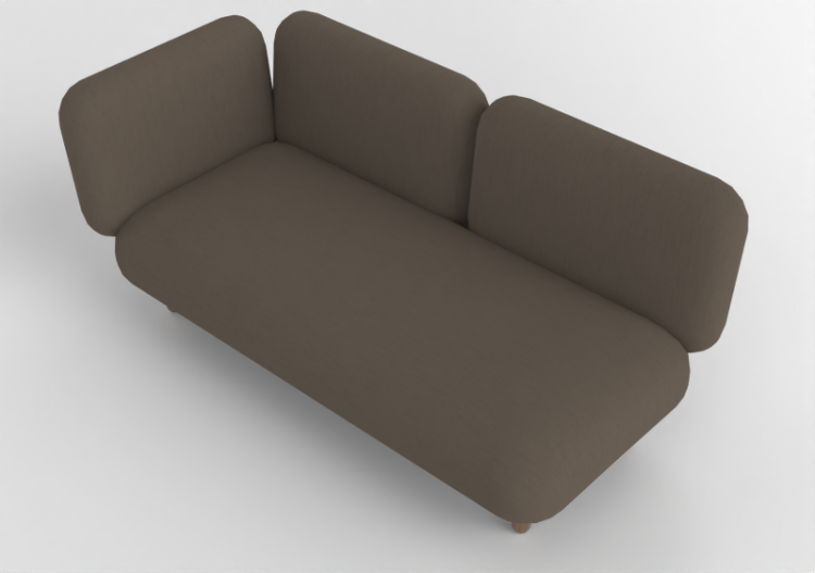 3D Sessel und Sofas - Stoffsofa - Cappellini - Hobo...
