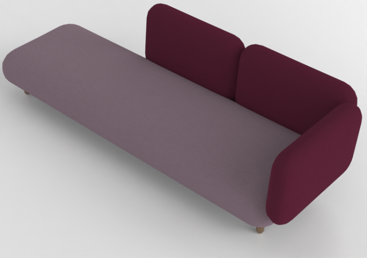 Divani 3D - Divano in tessuto - Cappellini - Hobo Contract...