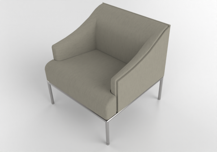Divans 3D - Fauteuil en tissu - Cappellini - High Time -...