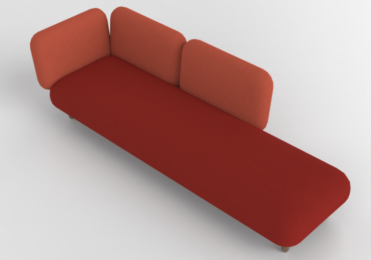 Divani 3D - Divano in tessuto - Cappellini - Hobo Contract...
