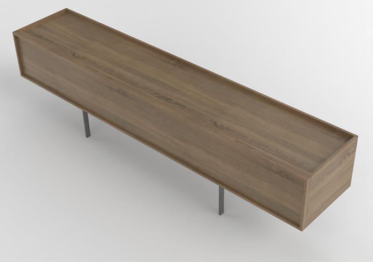 Armoires 3D - Buffet en bois - Cappellini - Lochness - LH1...