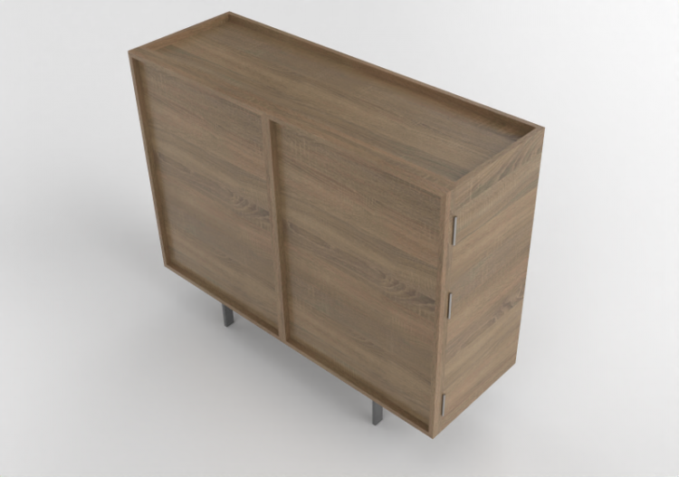 Armadi 3D - Madia in legno - Cappellini - Lochness - LH3 -...