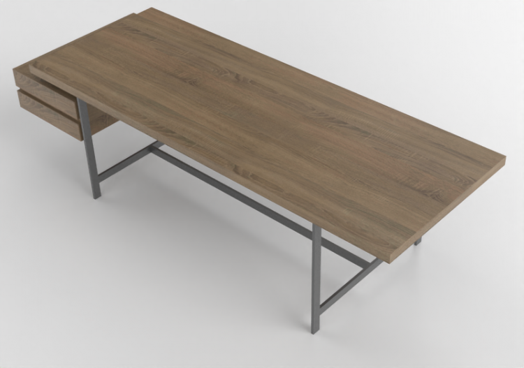Bureaux 3D - Bureau en bois - Cappellini - Lochness - LH8L...