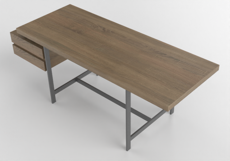 3D Schreibtische - Schreibtisch aus Holz - Cappellini -...