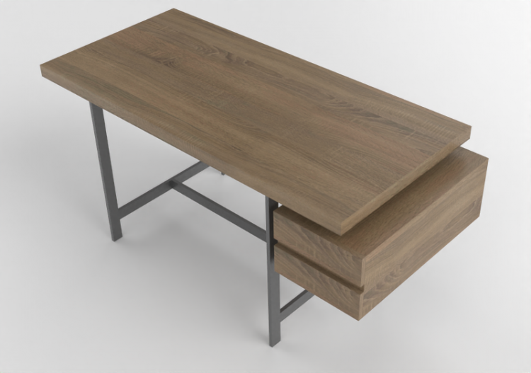 3D Schreibtische - Schreibtisch aus Holz - Cappellini -...