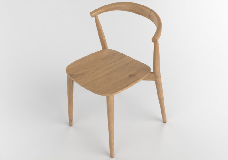 Sedie 3D - Sedia in legno - Cappellini - Newood Light -...