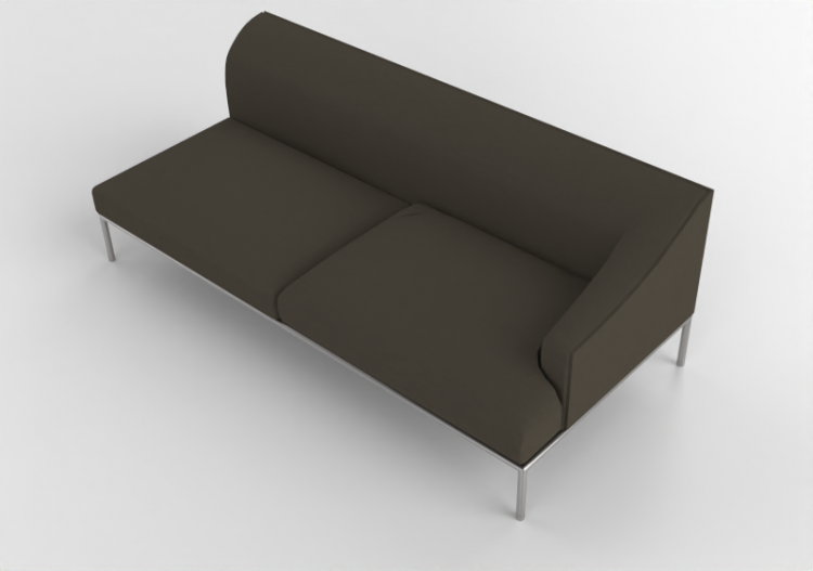 Divani 3D - Divano in tessuto - Cappellini - High Time -...