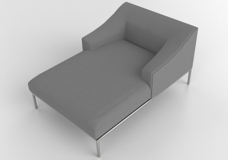 3D Sofa - Fabric sofa - Cappellini - High Time - HGT6 -...