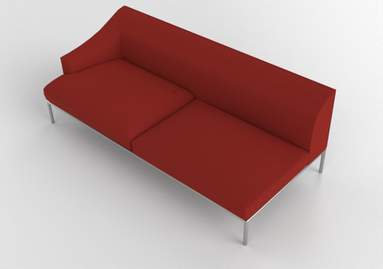 Divans 3D - Canapé en tissu - Cappellini - High Time -...