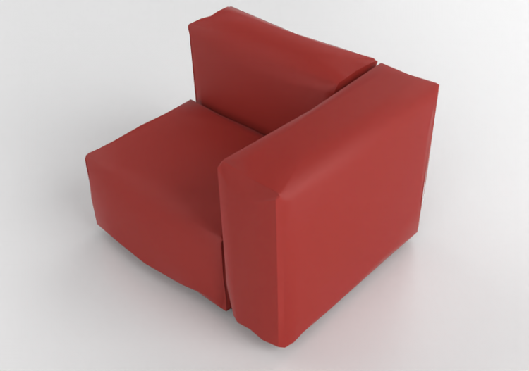 Divani 3D - Poltrona in pelle - Cappellini - Oblong System...