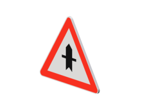 Intersecci&oacute;n con prioridad