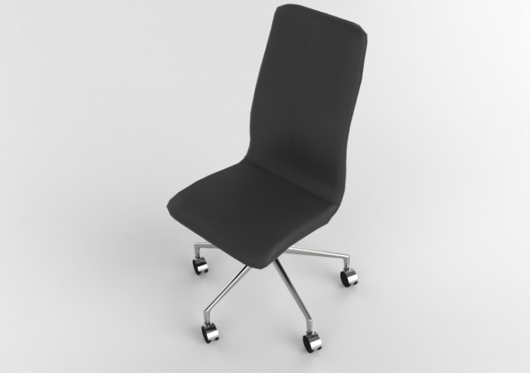 Chaises 3D - Chaise en cuir - Cappellini - Lotus Comfort -...