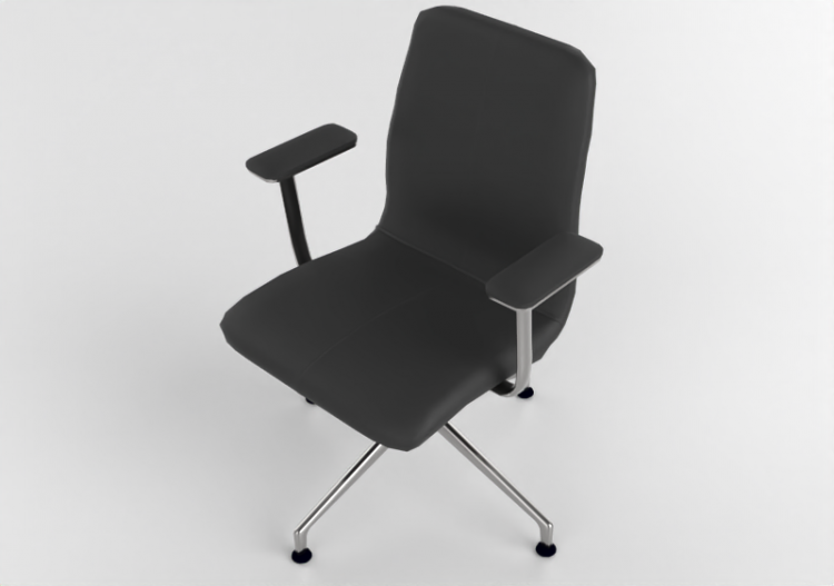 椅子 - Leather chair - Cappellini - Lotus Comfort - LS6CB -...