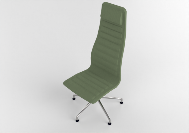 3D Chairs - Fabric chair - Cappellini - Lotus - LS55 - ACCA...
